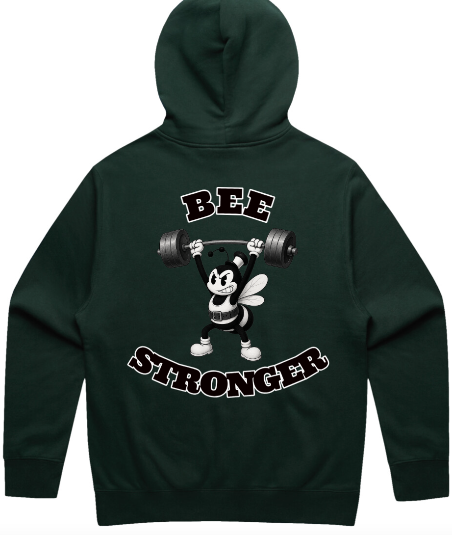 Relax Fit Bee Stronger Hoodie
