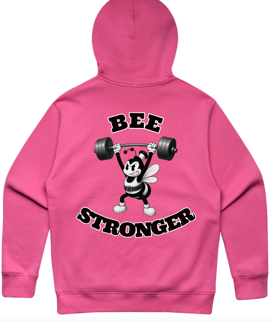 Relax Fit Bee Stronger Hoodie