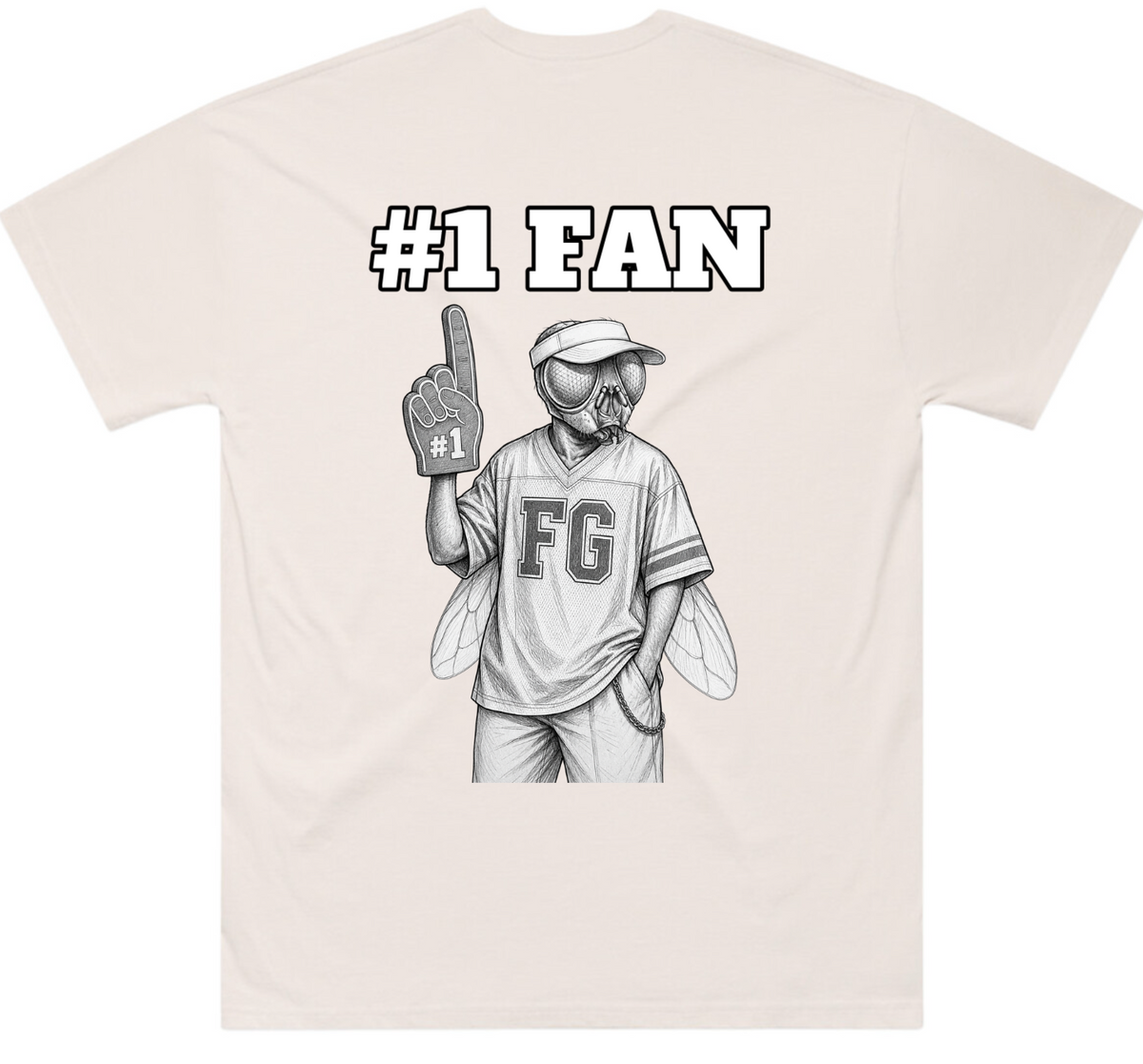 Oversized #1 Fan Tee